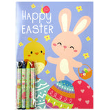 Easter Coloring Books with Crayons - Set of 6 or 12