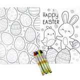 Easter Coloring Books with Crayons - Set of 6 or 12