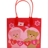 Valentine's Day Party Favor Treat Bags - Set of 6 or 12