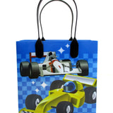 Race Car Party Favor Treat Bags - Set of 6 or 12