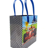 Race Car Party Favor Treat Bags - Set of 6 or 12