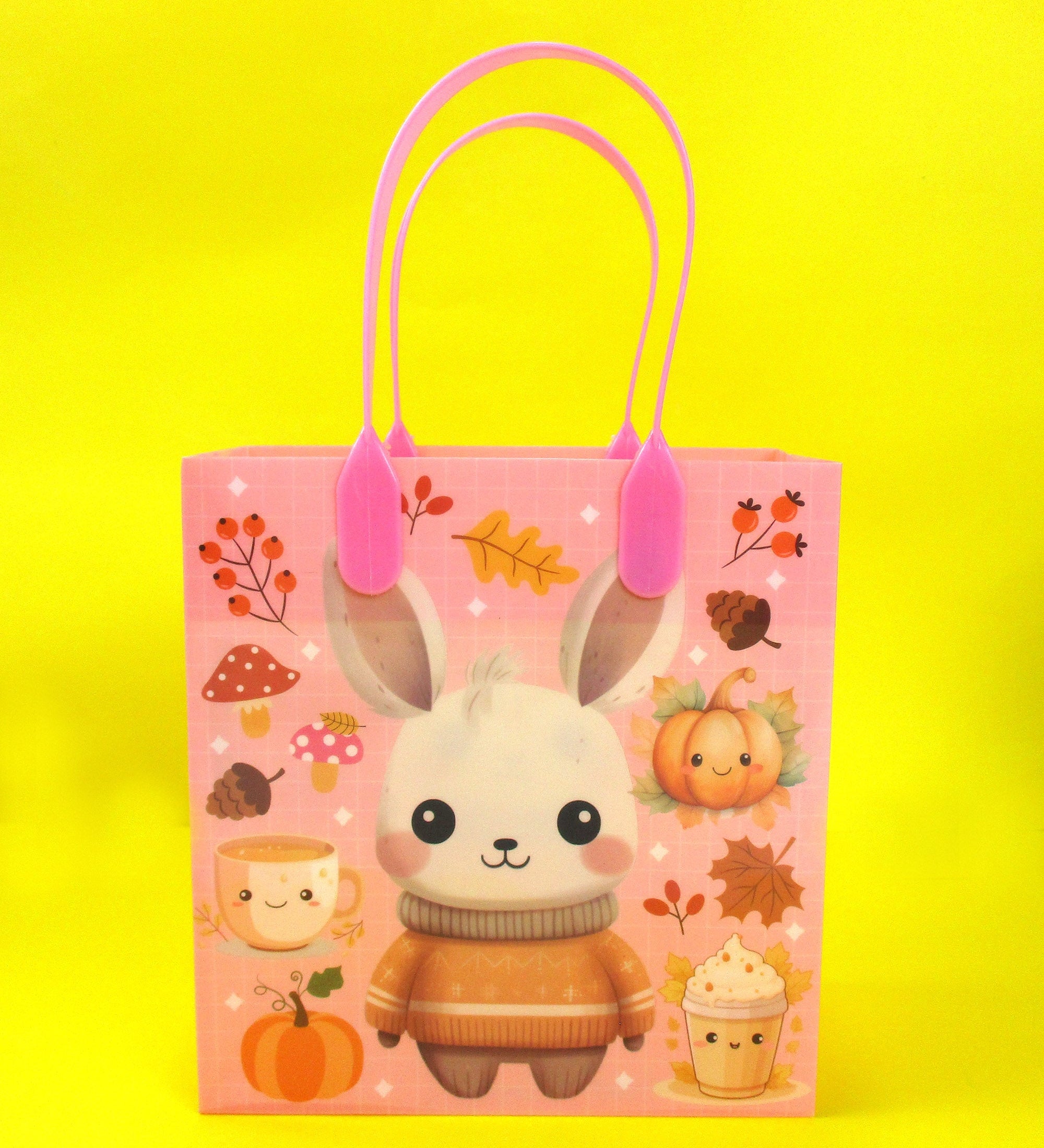 Autumn Cozy Animal Party Favor Treat Bags
