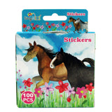 Horse Stickers 100 Stickers/Dispenser, Pack of 1, 6 or 12 Dispensers
