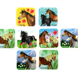 Horse Stickers 100 Stickers/Dispenser, Pack of 1, 6 or 12 Dispensers