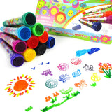 Butterfly & Flowers Stamp Marker Set (10-Pack)