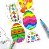 Butterfly & Flowers Stamp Marker Set (10-Pack)