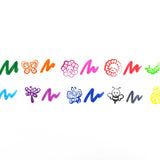 Butterfly & Flowers Stamp Marker Set (10-Pack)