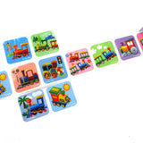 Train Stickers 100 Stickers/Dispenser, Pack of 1, 6 or 12 Dispensers