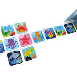 Ocean Animals Stickers 100 Stickers/Dispenser, Pack of 1, 6 or 12 Dispensers