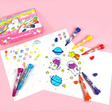 Unicorn Stamp Marker Set (10-Pack)