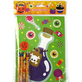 Spooky Halloween Coloring Books with Crayons - Set of 6 or 12