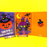 Spooky Halloween Coloring Books with Crayons - Set of 6 or 12