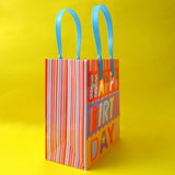 Happy Birthday Party Favor Treat Bags - Set of 6 or 12