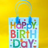 Happy Birthday Party Favor Treat Bags - Set of 6 or 12