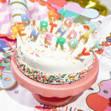Big Birthday Energy Glitter Birthday Candle Set