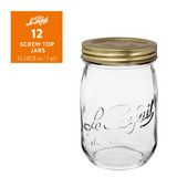 Le Parfait Screw Top Jars
