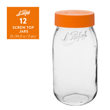 Le Parfait Screw Top Jars