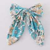 Blue aqua meadow girl sailor bow