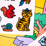 Montessori Stickers Kit - Animals