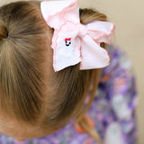 Halloween Ghost Bow Hairpin 3.9 Inch
