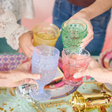 Vintage Vibes Pastel Reusable Cup Set