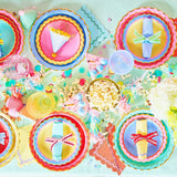 Rainbow Ric Rac Assorted Lunch Napkins (20 count)