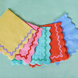 Rainbow Ric Rac Assorted Lunch Napkins (20 count)