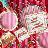 Peppermint Party Christmas Dinner Plates (10 count)