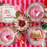 Peppermint Party Christmas Dinner Plates (10 count)
