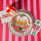 Holiday Bundt Cake Dessert Plates (10 count)