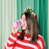 Extra Merry & Bright Reusable Holiday Party Cups (set of 8)