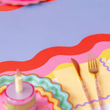 Scalloped Soirée Paper Table Runner (25 ft, cut to fit)