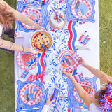 Star Spangled Spark Paper Table Runner (25 ft, cut to fit)