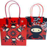 Ninja Themed Party Favor Bags Treat Bags - Set of 6 or 12