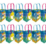 Shark Family Themed Party Favor Bags Treat Bags - Set of 6 or 12