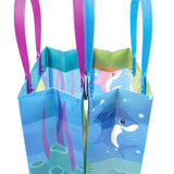 Shark Family Themed Party Favor Bags Treat Bags - Set of 6 or 12