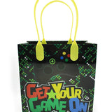 Video Game Themed Party Favor Bags Treat Bags, Set 6 or 12