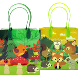Woodland Animals Party Favor Bags Treat Bags, 12 Pack
