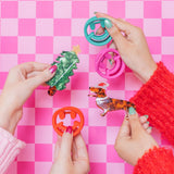 Smiley Hair Claw Clips (set of 3)