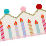 Birthday Wishes Reusable Pom Pom Crown