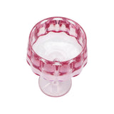 Pretty in Pink Reusable Coupe Glasses (set of 4)