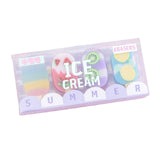 4 Pcs/Set Popsicle Rubber Erasers