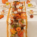 8/12pcs Adorable Flannel Pumpkins for Fall