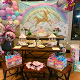Unicorn Party Favor Bags Treat Bags - Set of 6 or 12
