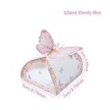 12pcs Butterfly Gift Boxes - Multiple Colors