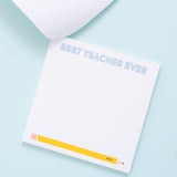 Best Teacher Ever Notepad