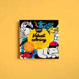 Super Velvet Coloring Book - Animal Theme