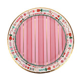 Peppermint Party Christmas Dinner Plates (10 count)