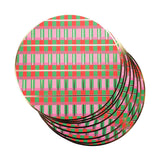 Christmas Plaid Holiday Placemats (10 count)