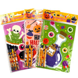 Spooky Halloween Coloring Books with Crayons - Set of 6 or 12